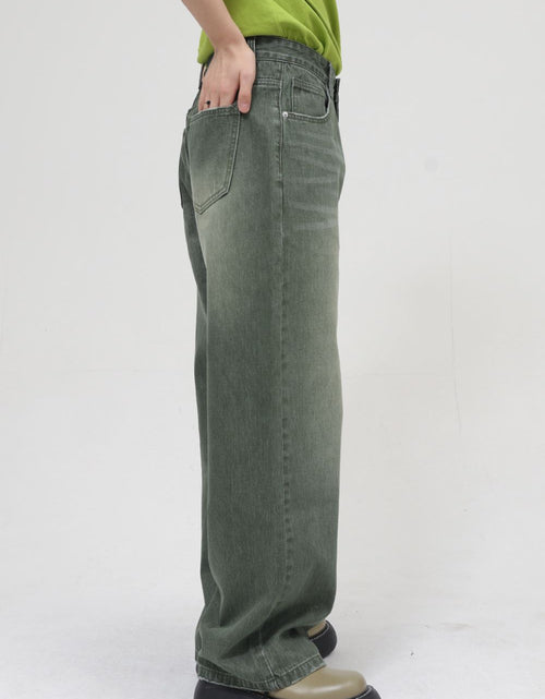 Load image into Gallery viewer, Men's Wide Straight Leg Jeans
