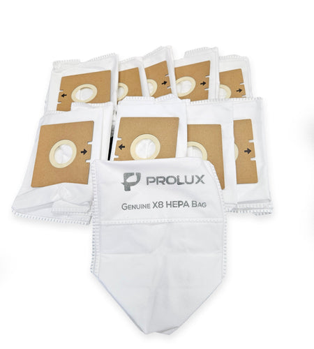 10pk of Bags for the Prolux X8 Backpack Vacuum by Prolux Cleaners