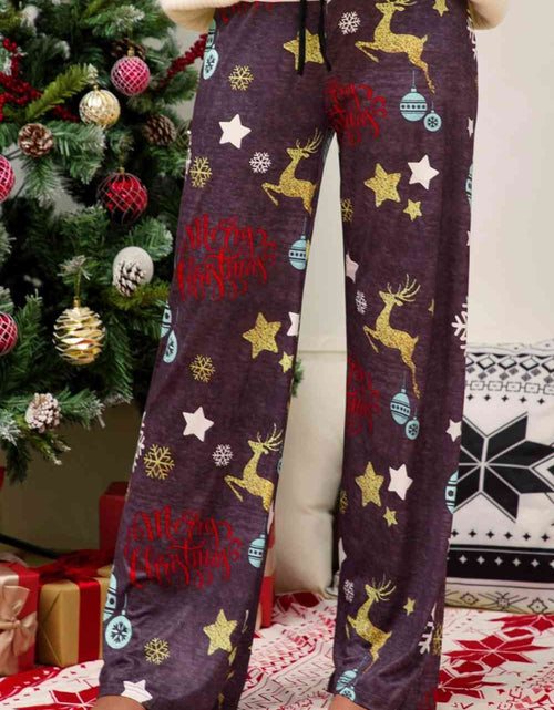 Load image into Gallery viewer, Christmas Straight Leg Pants
