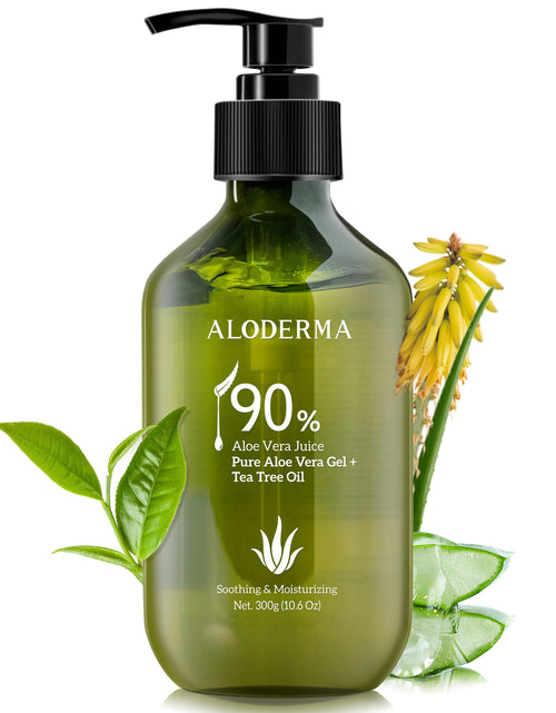 Load image into Gallery viewer, ALODERMA Pure Aloe Vera Gel + Tea Tree Oil by AloeCure
