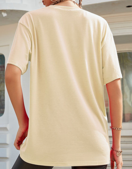 Load image into Gallery viewer, Graphic Round Neck Half Sleeve T-Shirt
