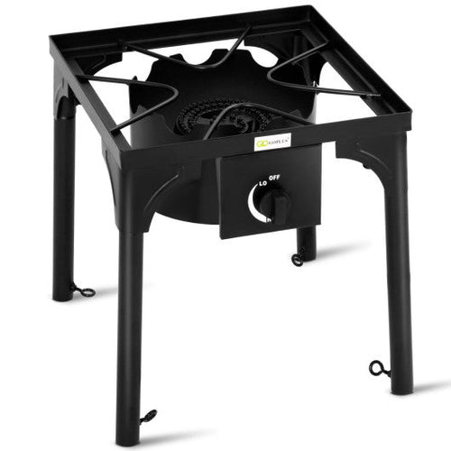 Load image into Gallery viewer, 100000 BTU Portable Propane Outdoor Camp Stove with Adjustable Legs
