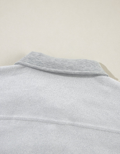 Load image into Gallery viewer, Pocketed Curved Hem Button Up Vest
