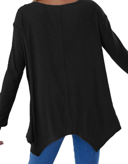 Load image into Gallery viewer, Full Size V-Neck Long Sleeve T-Shirt
