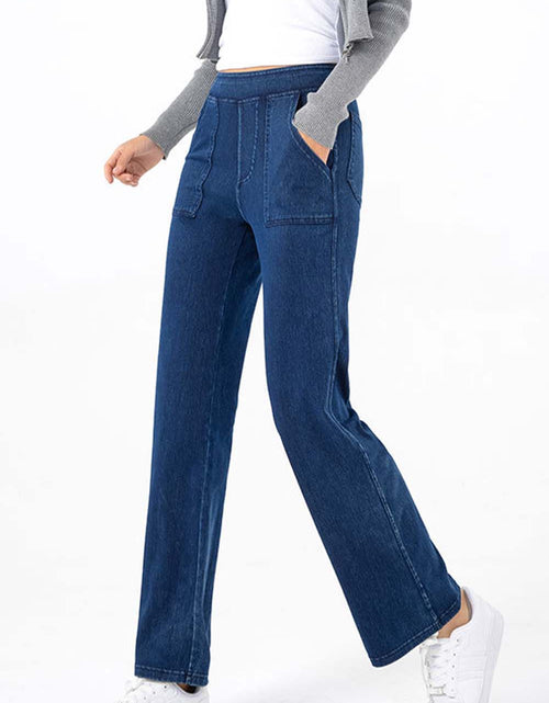 Load image into Gallery viewer, Pocketed Long Jeans
