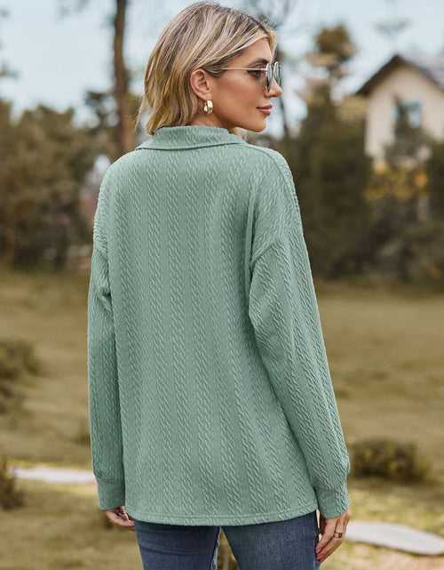 Load image into Gallery viewer, Johnny Collar Long Sleeve Top
