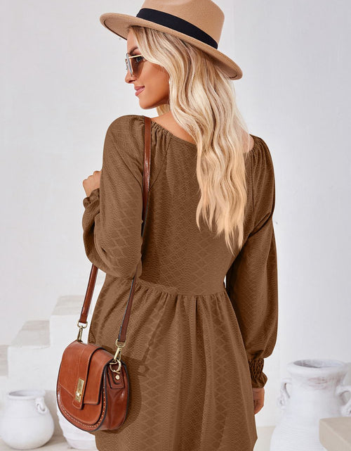 Load image into Gallery viewer, V-Neck Lantern Sleeve Blouse

