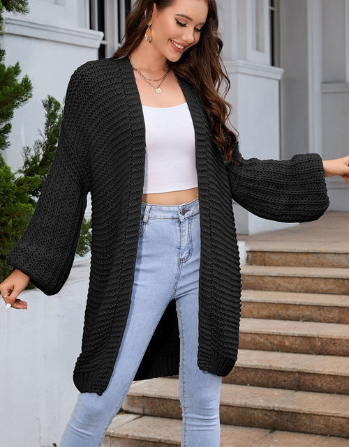 Load image into Gallery viewer, Open Front Longline Cardigan
