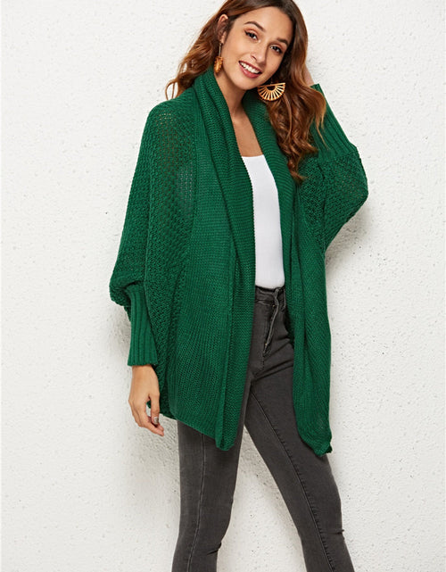 Load image into Gallery viewer, Angel Wings Open Front Batwing Sleeve Cardigan
