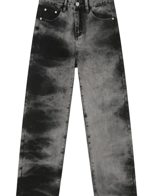Load image into Gallery viewer, Men's Tie Dye Baggy Jeans with Pockets
