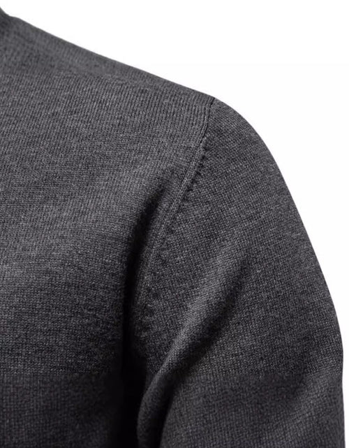 Load image into Gallery viewer, Men's Round Neck Long Sleeve Sweater
