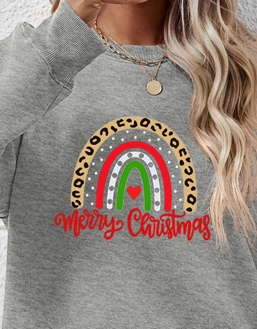 Load image into Gallery viewer, MERRY CHRISTMAS Graphic Sweatshirt
