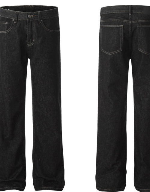 Load image into Gallery viewer, Men's Straight Leg Jeans with Pockets
