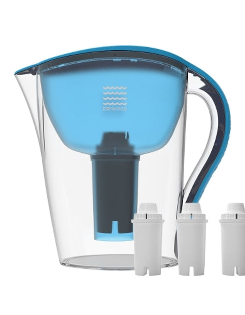 Load image into Gallery viewer, Drinkpod Ultra Premium Alkaline Water Pitcher - 3.5L Pure Healthy Water Ionizer. Includes 3 Alkaline Water Filters by Drinkpod
