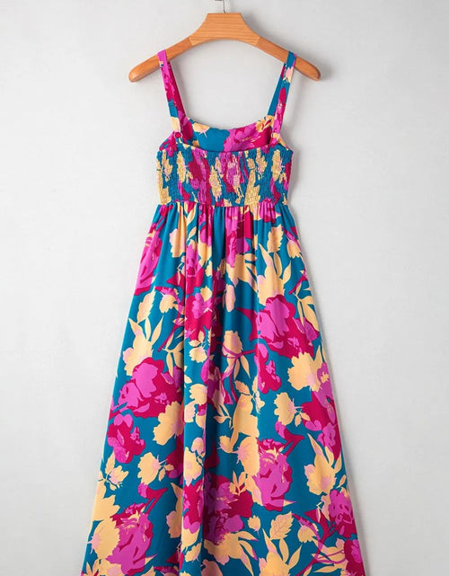 Load image into Gallery viewer, Floral Square Neck Cami Dress with Pockets
