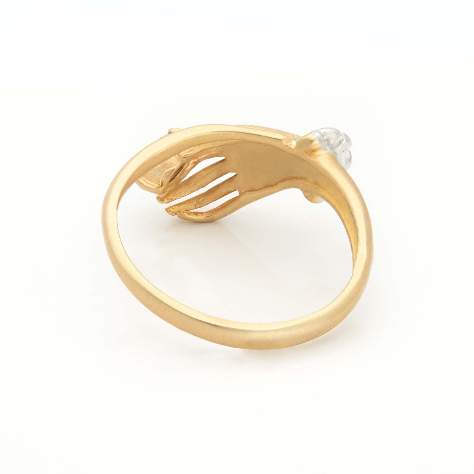Vintage Austrian Crystals 18k Yellow Gold Matte or Polished Finish Made in USA by PVD Vintage Jewelry