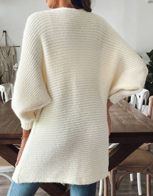 Load image into Gallery viewer, Open Front Long Sleeve Cardigan
