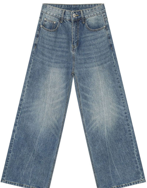 Load image into Gallery viewer, Men's Washed Jeans with Pockets
