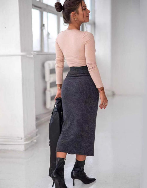 Load image into Gallery viewer, Lace Up Long Sleeve T-Shirt
