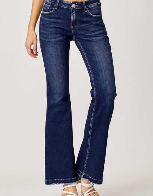 Load image into Gallery viewer, RISEN Full Size Low Rise Flare Jeans
