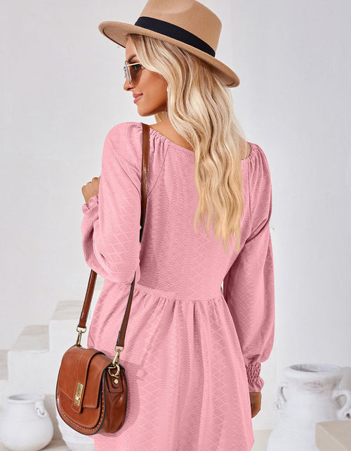 Load image into Gallery viewer, V-Neck Lantern Sleeve Blouse
