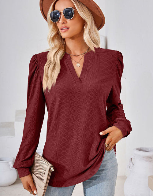 Load image into Gallery viewer, Notched Long Sleeve T-Shirt
