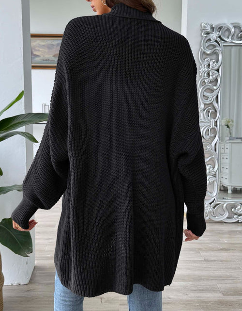 Load image into Gallery viewer, Open Front Long Sleeve Cardigan
