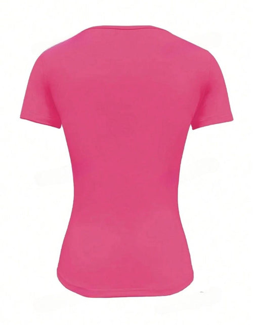 Load image into Gallery viewer, Round Neck Short Sleeve T-Shirt
