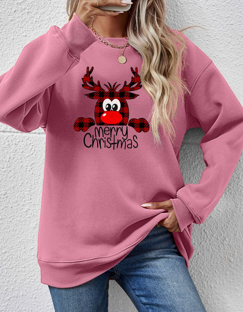 Load image into Gallery viewer, MERRY CHRISTMAS Graphic Sweatshirt
