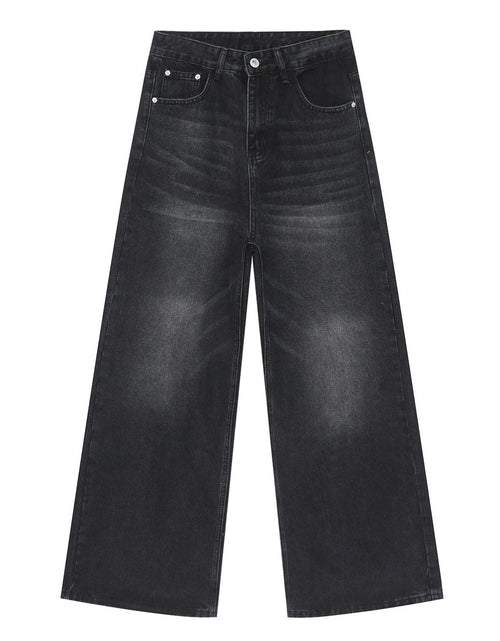 Load image into Gallery viewer, Wide Leg Jeans with Pockets
