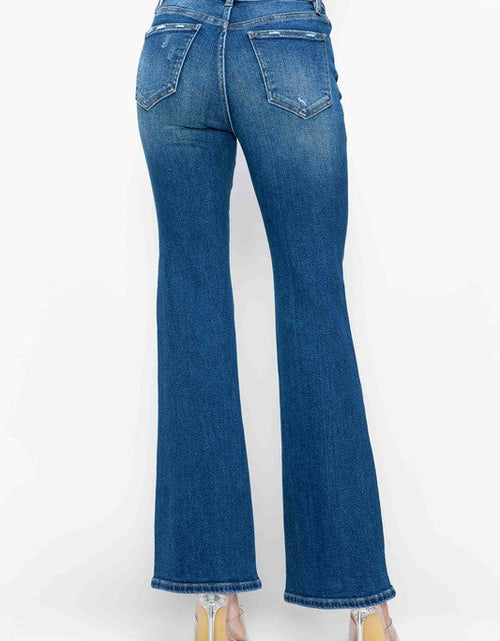 Load image into Gallery viewer, bytos Full Size High Rise Bootcut Jeans with Pockets
