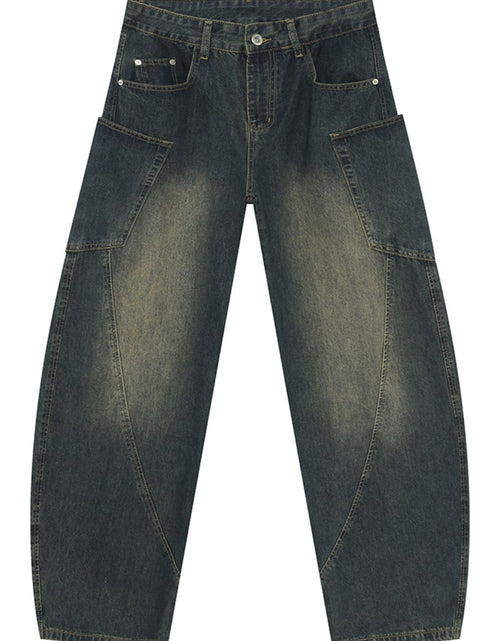 Load image into Gallery viewer, Mid Rise Waist Jeans with Pockets

