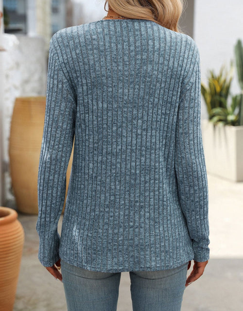 Load image into Gallery viewer, Mandy Square Neck Long Sleeve T-Shirt
