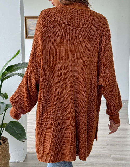 Load image into Gallery viewer, Open Front Long Sleeve Cardigan
