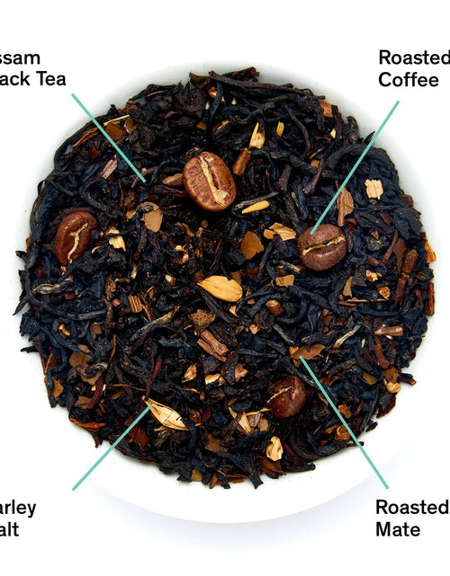 Load image into Gallery viewer, Jet Black - Roasty Coffee Black Tea - 15 Tea Bags
