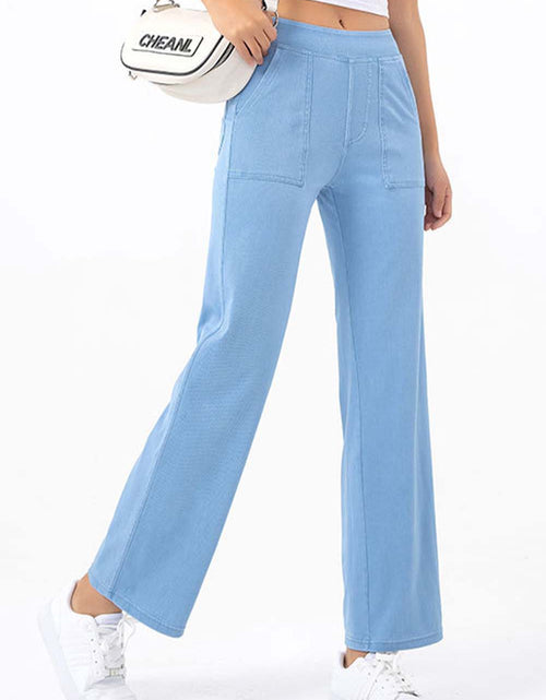 Load image into Gallery viewer, Pocketed Long Jeans
