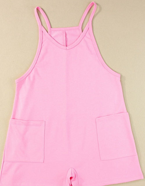 Load image into Gallery viewer, Sleeveless Romper with Pockets
