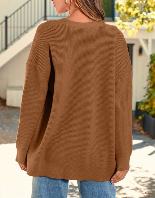 Load image into Gallery viewer, Button Down Long Sleeve Cardigan
