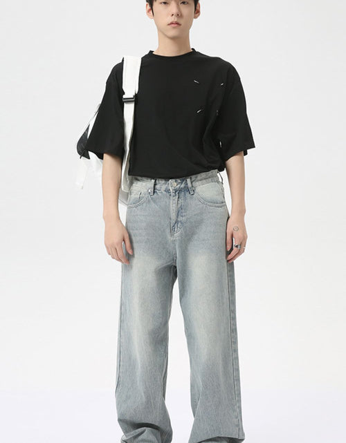 Load image into Gallery viewer, Wide Leg Jeans with Pockets
