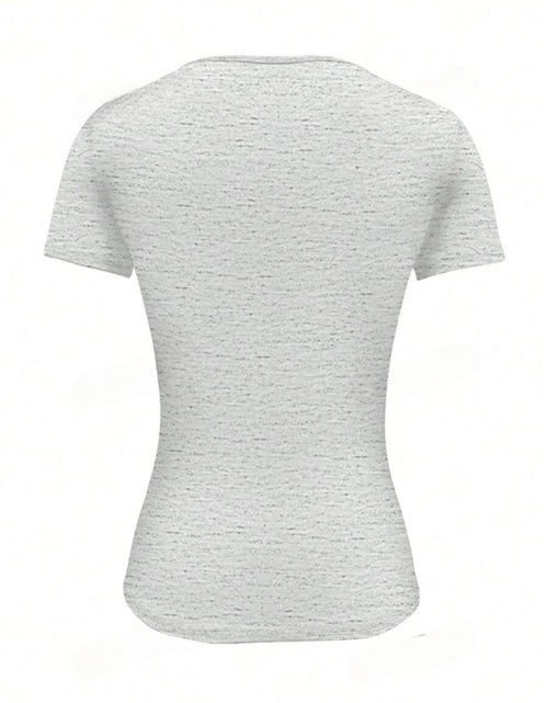 Load image into Gallery viewer, Round Neck Short Sleeve T-Shirt

