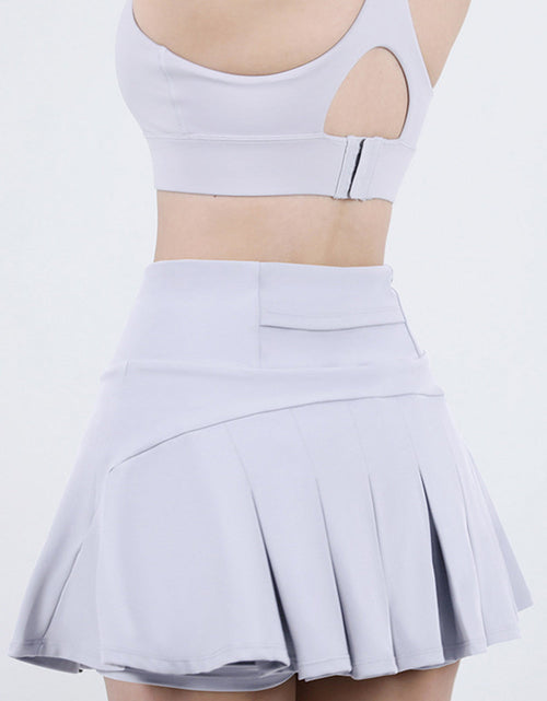 Load image into Gallery viewer, High Waist Pleated Active Skirt
