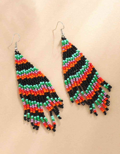 Load image into Gallery viewer, Christmas Beaded Earrings
