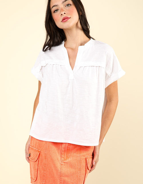 Load image into Gallery viewer, VERY J Nochted Short Sleeve Washed T-Shirt
