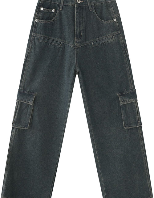 Load image into Gallery viewer, Men's Multi Pocketed Cargo Jeans
