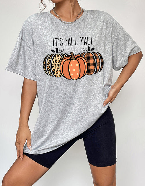 Load image into Gallery viewer, IT'S FALL Y'ALL Graphic T-Shirt
