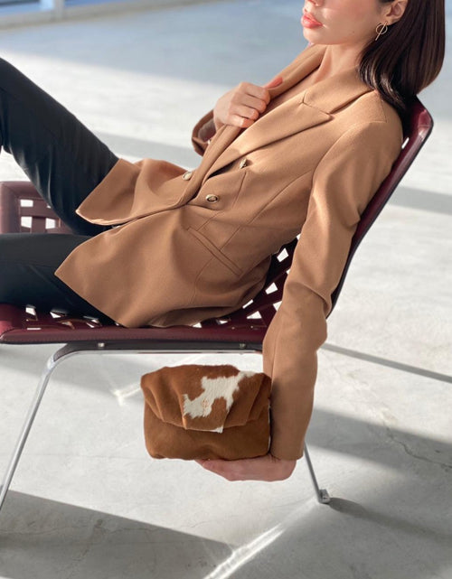 Load image into Gallery viewer, Baby Calf Mini Leda Handbag Cowboy by Ladiesse
