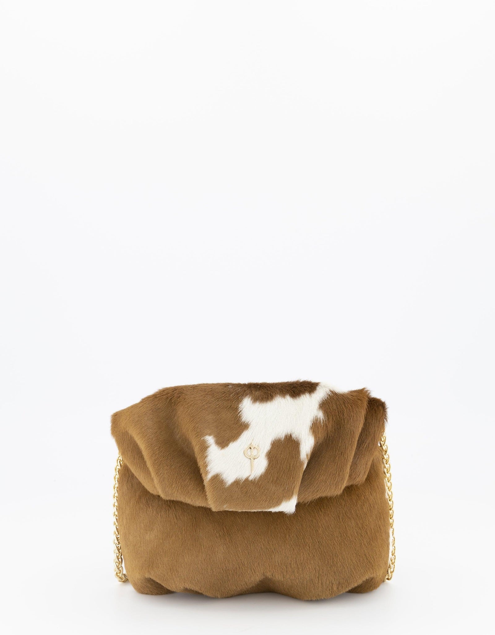 Baby Calf Mini Leda Handbag Cowboy by Ladiesse