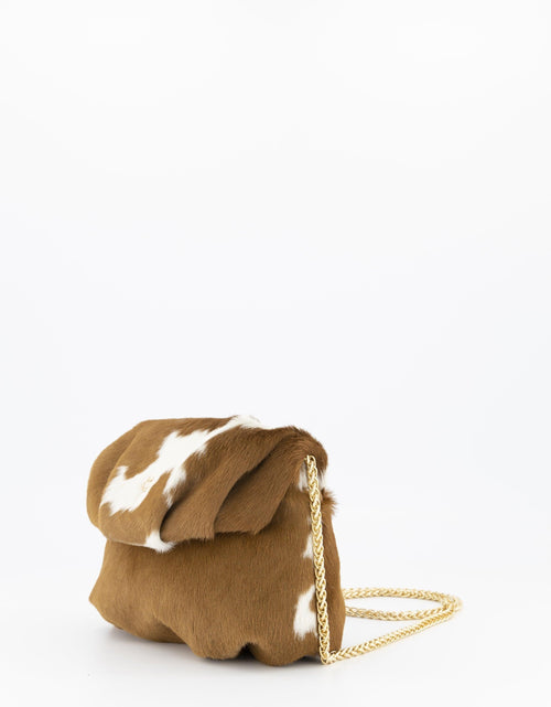 Load image into Gallery viewer, Baby Calf Mini Leda Handbag Cowboy by Ladiesse
