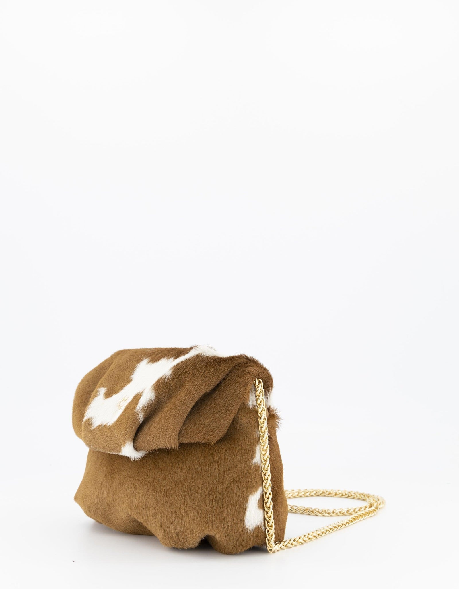Baby Calf Mini Leda Handbag Cowboy by Ladiesse