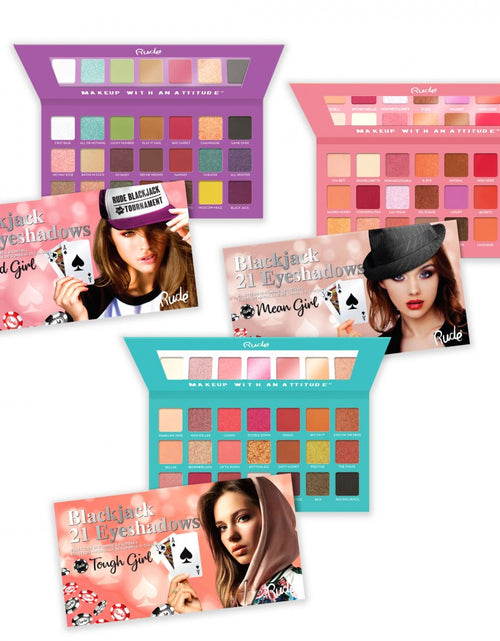 Load image into Gallery viewer, RUDE Blackjack 21 Eyeshadows (BUNDLE)
